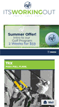 Mobile Screenshot of itsworkingout.com